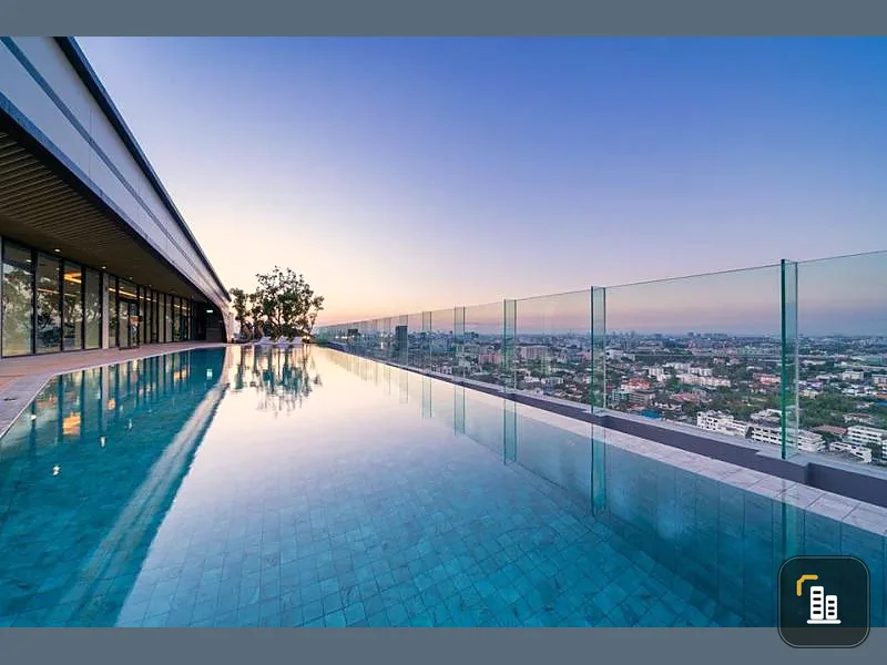 Sale down payment, Chewathai Condo, Kaset Nawamin, good investment, comfortable living by yourself Cheap price like this. Worth it. Don't miss it.