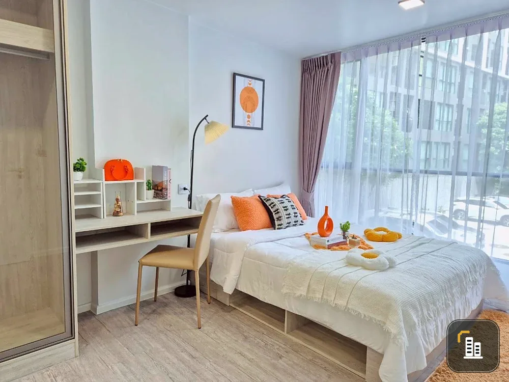 For rent: Atmoz Tropicana Bangna, ready to move in, fully furnished. Book now!