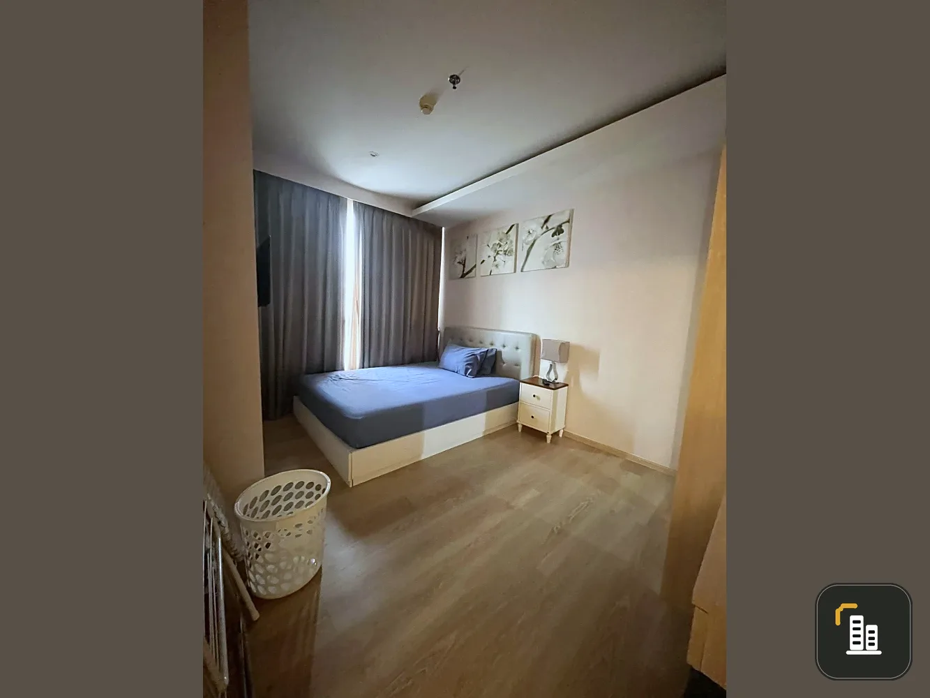 H Condo Sukhumvit 43, 18th floor, fully furnished, ready to move in. Book now!