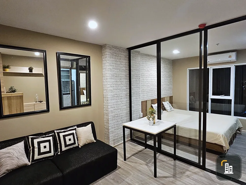 For rent: Regent Home Bangna, genuine wide-frontage unit, a special type found in only 1% of units, high floor, river view of Bang Krachao. Grab it no