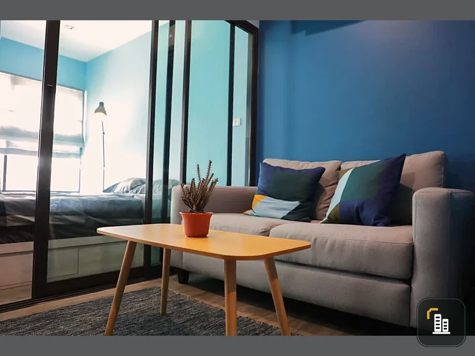 For sale or rent: Rich Park Terminal Phaholyothin 59, 8th floor, fully furnished, ready to move in. Book now!