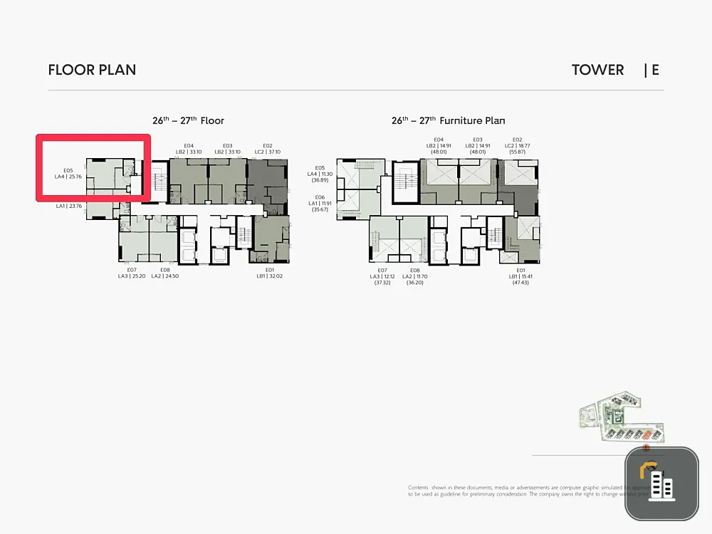 Selling down payment for COBE Ratchada Rama 9, a lovely unit on the 26th floor in a prime location. Fully furnished. Book now!