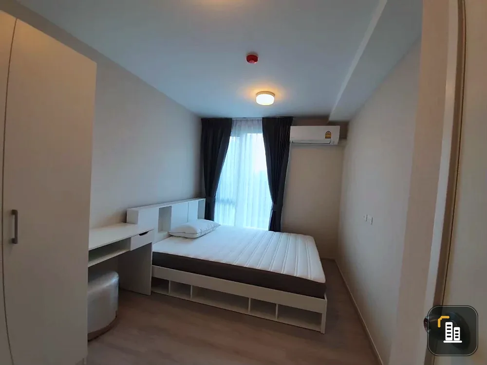 Plum Condo Ramkhamhaeng 60 for sale. Corner unit, 7th floor. Receives morning sunlight, keeping it cool and comfortable all day. Reserve now to secure