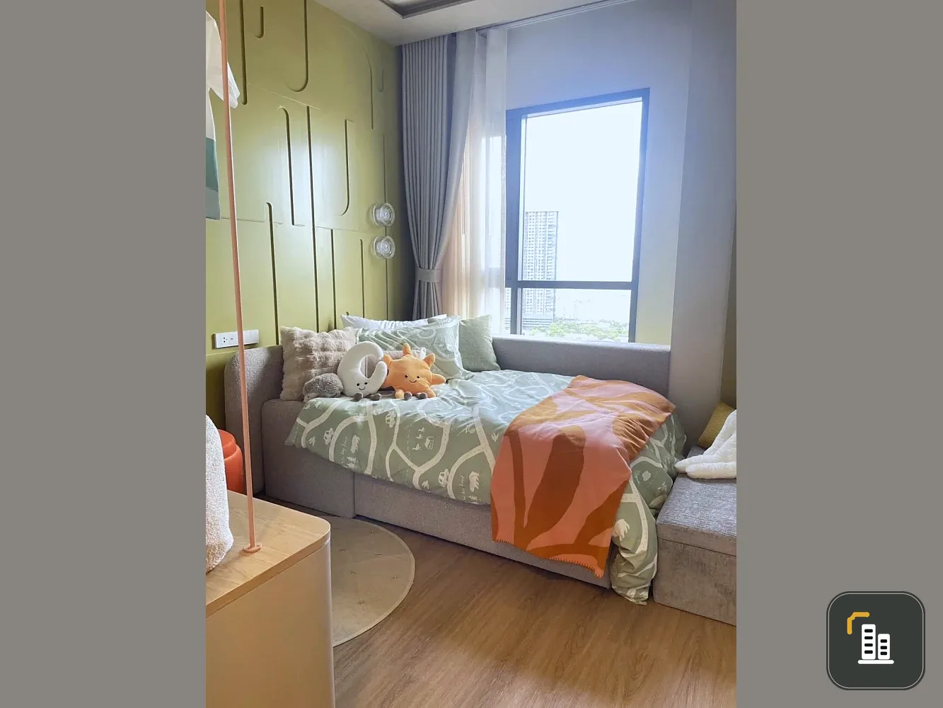 Selling down payment for Chapter One Spark Charan, 2 bedrooms, spacious living area, and amazing common areas. Book now!