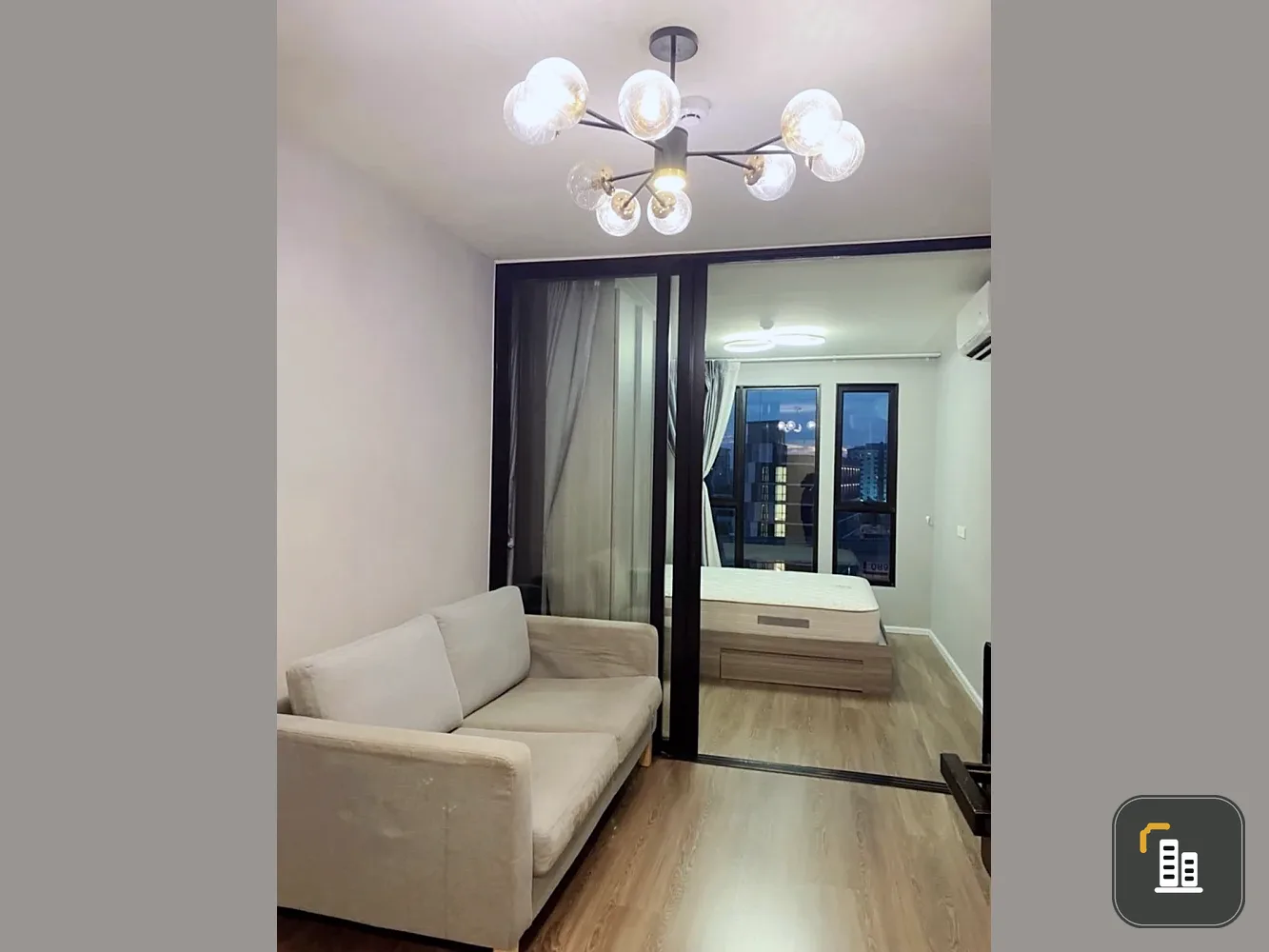 Selling The Origin Ramintra 83 Station, 8th floor, fully furnished, ready to move in immediately. Buy now!