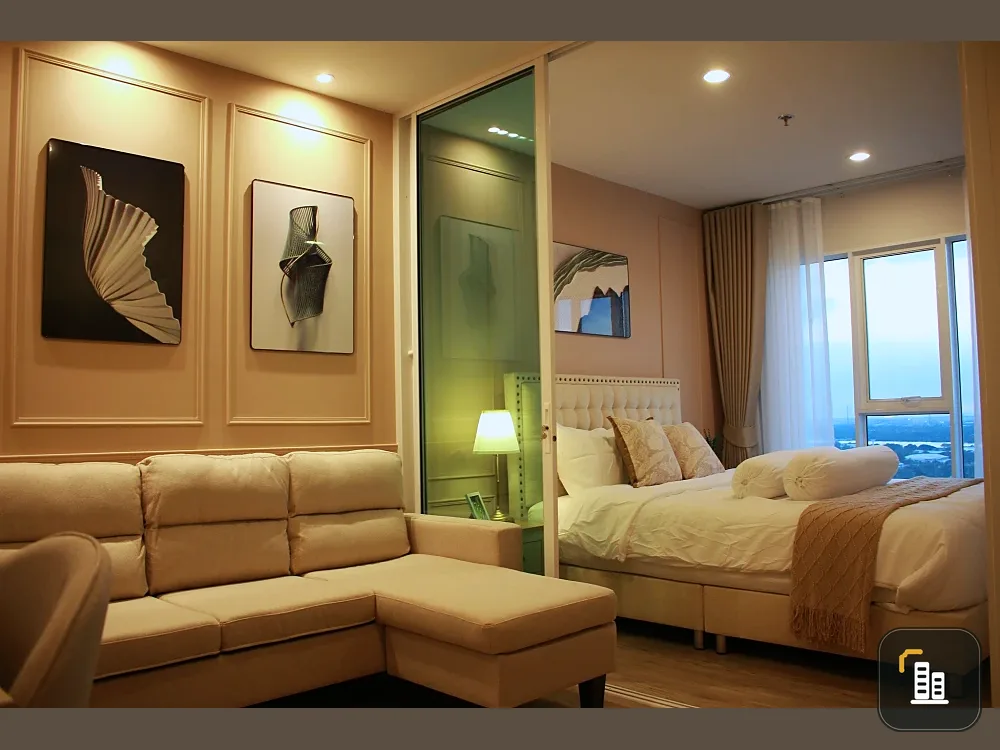 For rent: Regent Home Bangna. Furniture: Built-in throughout the apartment. Beautiful, neat, and perfectly designed in every space. Book now!