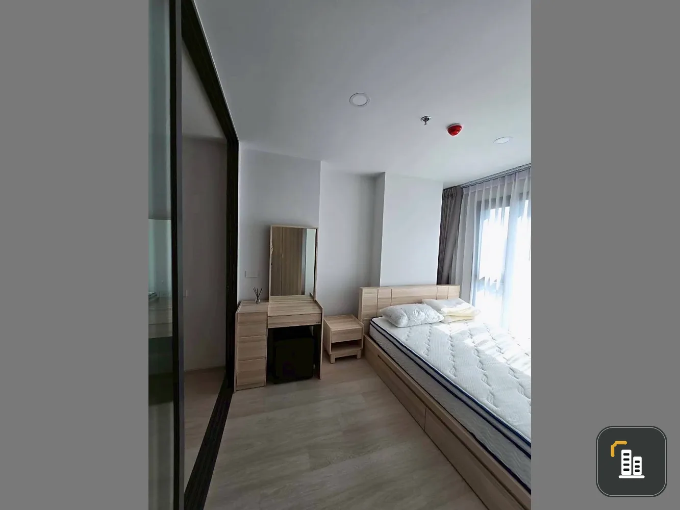 For rent: Aspire Vibha-Victory. Unobstructed view, good ventilation, beautiful room, fully furnished, ready to move in immediately.