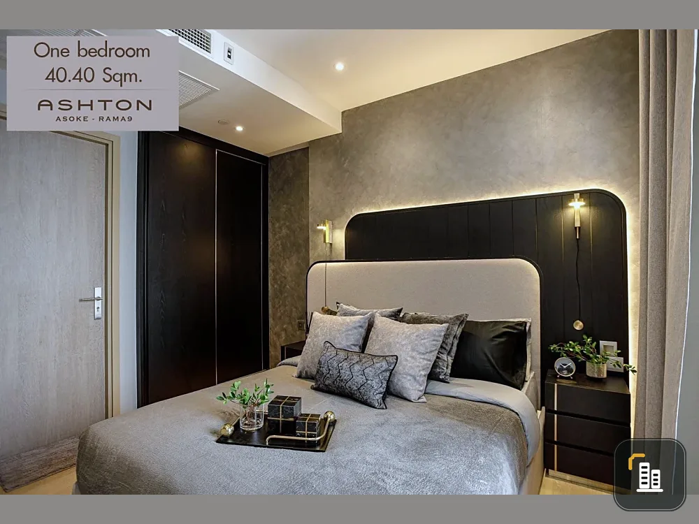Condo for rent, Ashton Asoke-Rama 9, beautifully decorated, fully furnished with appliances. Just bring your bags and move in!