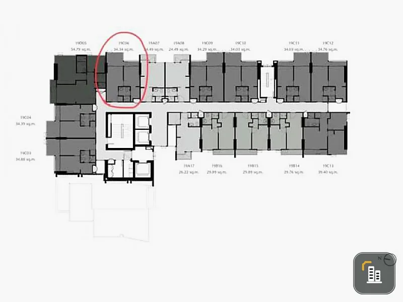 Sale down payment CENTRIC ratchaYOTHIN 1 BEDROOM PLUS Fully furnished