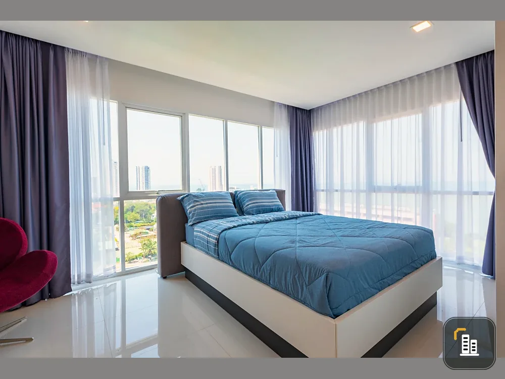 Condo One Tower Pratumnak for sale. High floor, sea view, fully furnished. Book now!