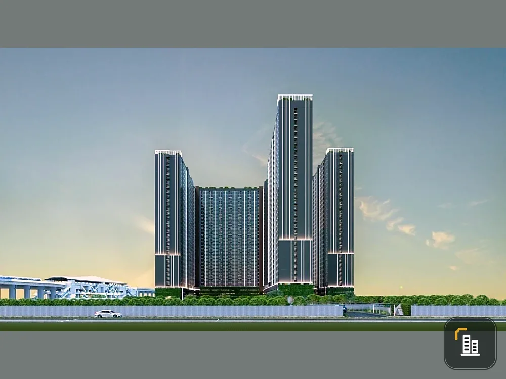 Selling down payment for Regent Home Bangna, 1 bedroom, 1 bathroom, 7th floor, garden view. IdeoO2 - everything you need is here. Buy now!