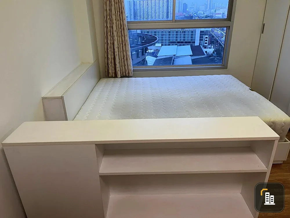 Selling The Trust Condo Ngamwongwan, 14th floor, 24.21 sq m, fully furnished. Book now, don't wait!