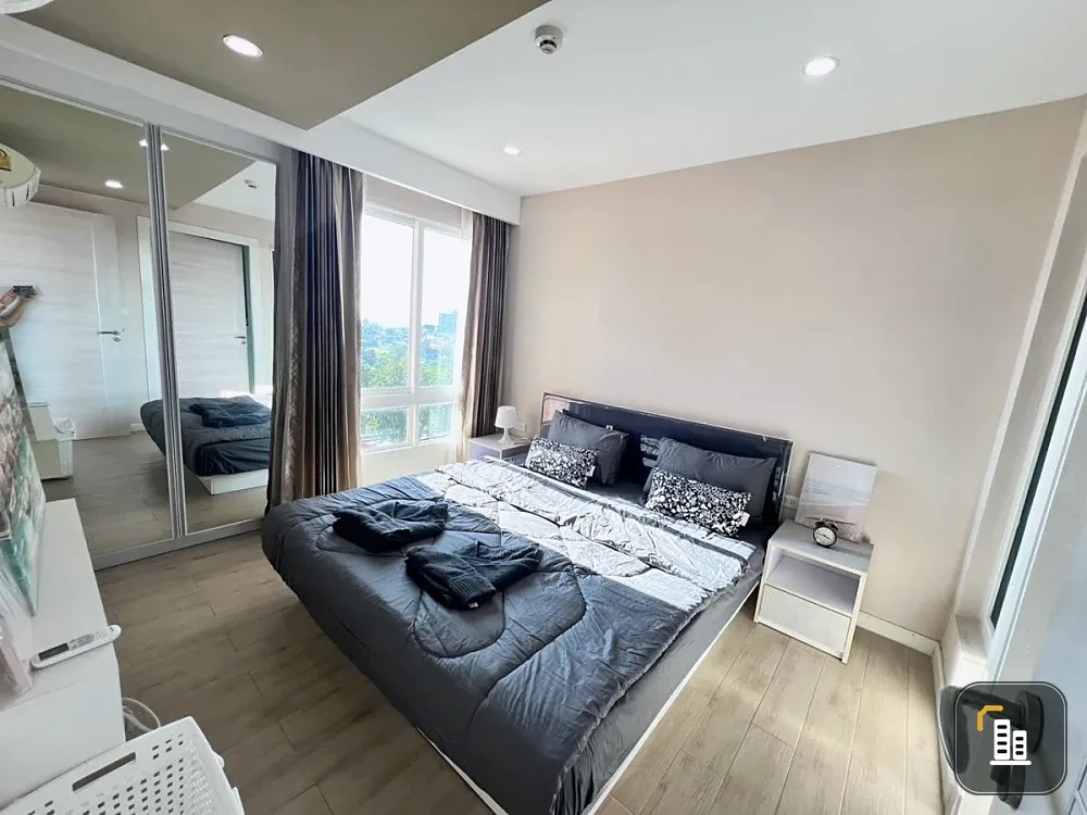 Seven Seas Condo Resort Jomtien for rent. 7th floor, fully furnished, ready to move in. Book now! (Quickly!)