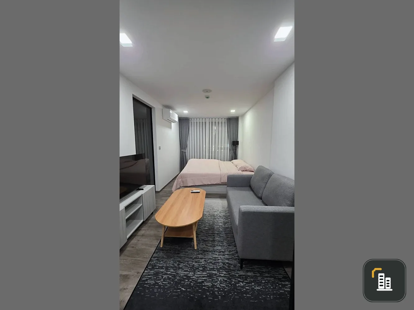 For rent: Kave Embryo Rangsit, 1 bedroom, 1 bathroom. Great location. Fully furnished. Don't miss out!