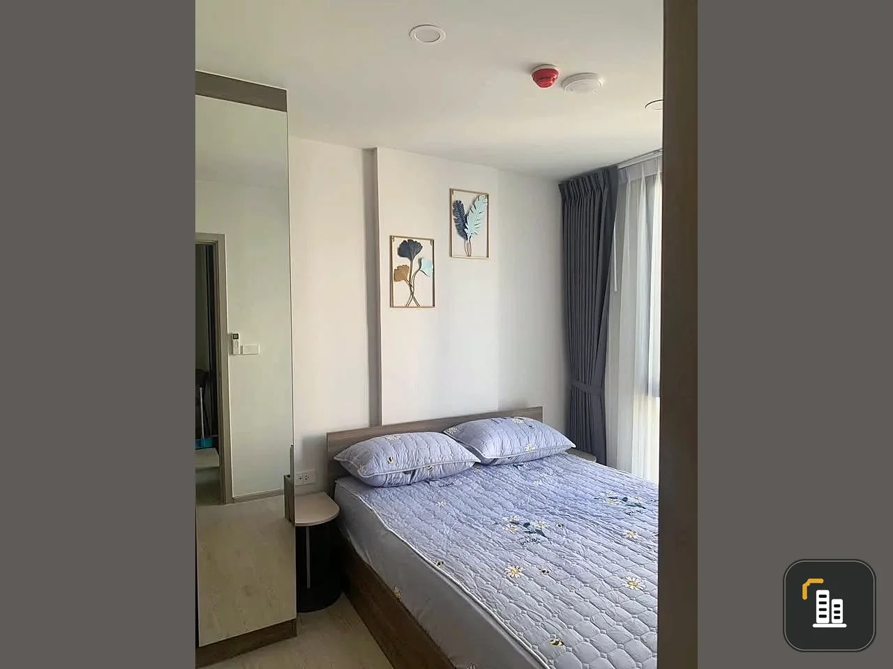 For rent: Nue Core Khu Khot Station, 4th floor, fully furnished, very comfortable. Book now, don't wait!