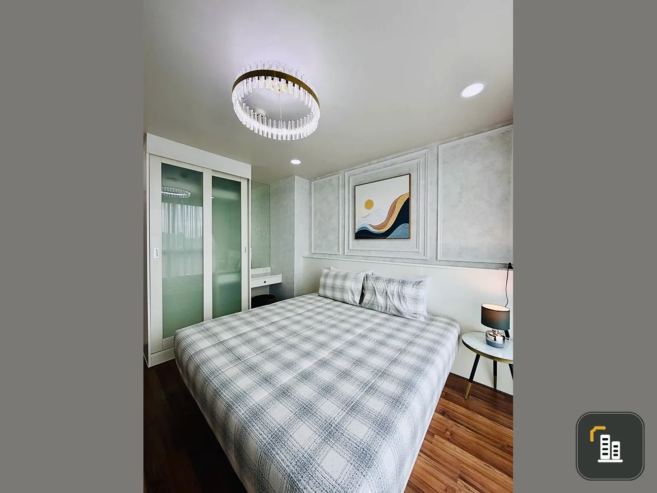 Selling Infiniti Condo, corner unit offering privacy, beautifully decorated with built-in furniture, fully furnished. Don't miss out!
