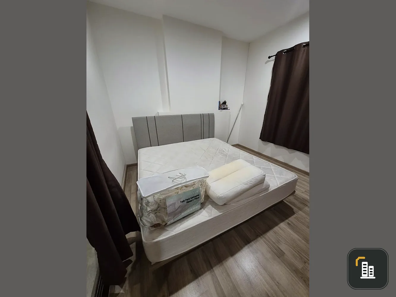 For rent: Niche Mono Charoen Nakorn, 1 bedroom, 1 bathroom, fully furnished, great location. Don't miss out!
