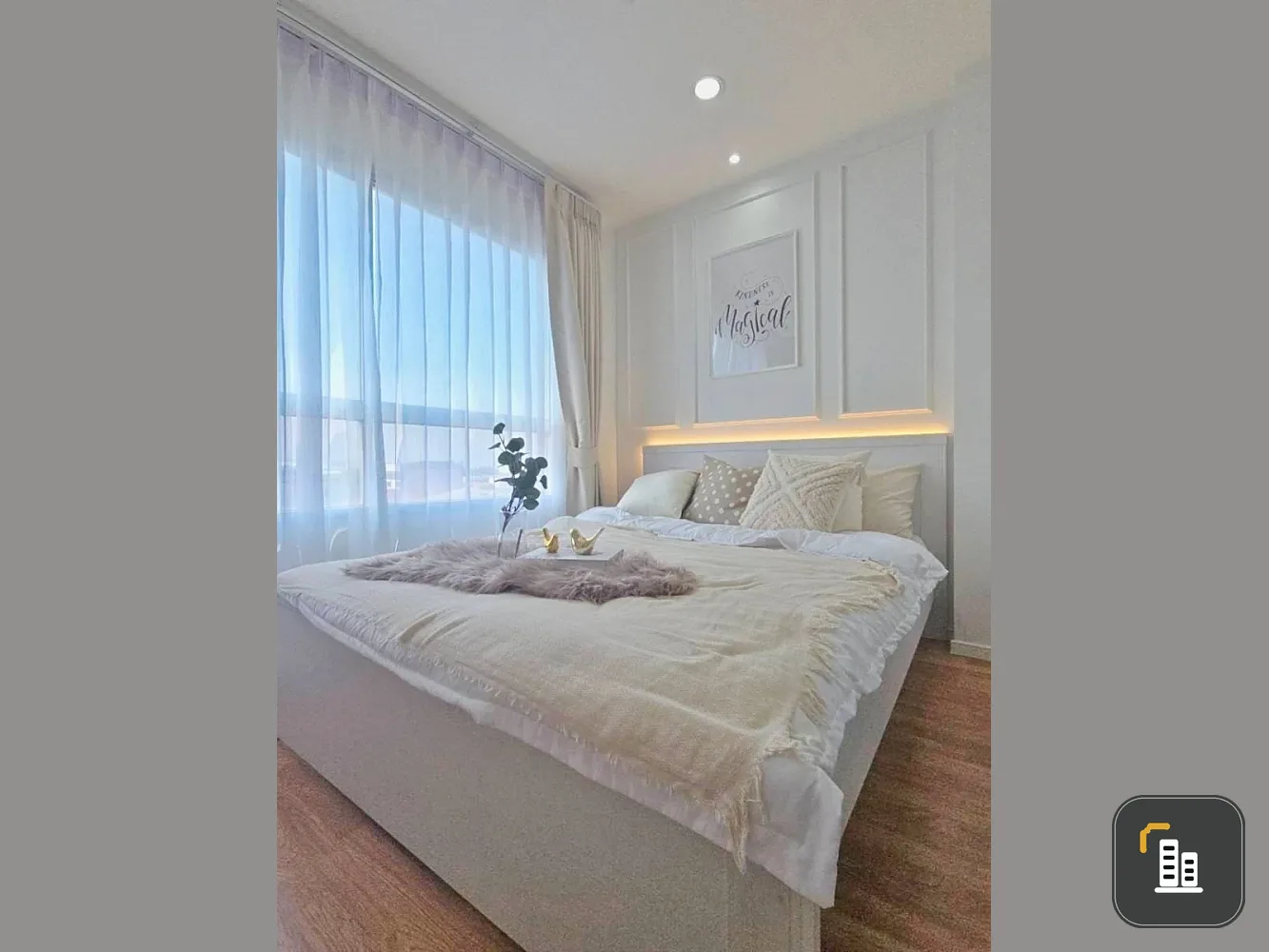 Selling ready-to-move-in condo at Lumpini Park Nawamin-Si Burapha. Fully furnished with complete amenities. Book now!