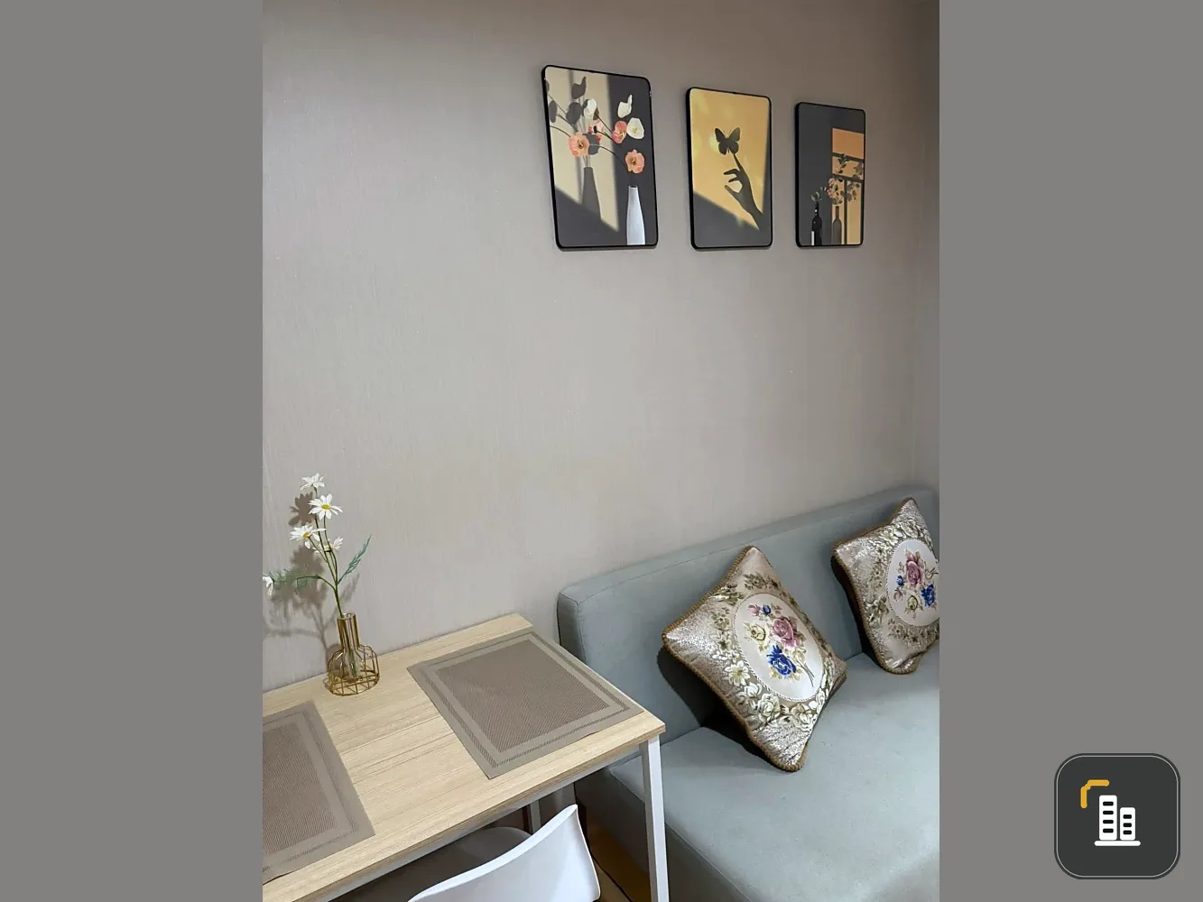 Selling Sena Kith Chalong Krung-Ladkrabang 1 bedroom, 1 bathroom unit. Fully furnished and equipped. Book now!