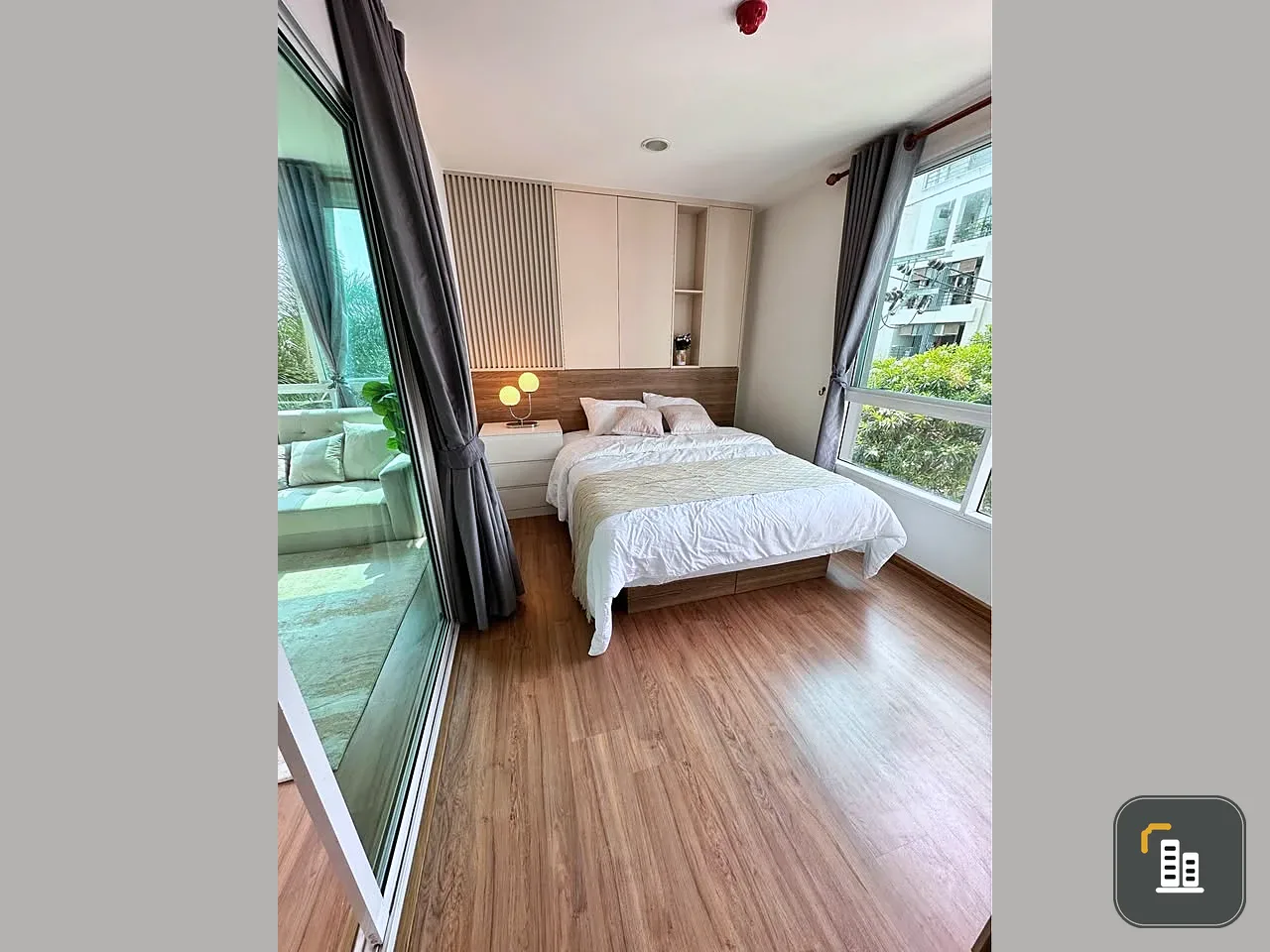 Bella Condo for sale, Rama 2, Building B, 3rd floor. Beautifully decorated and ready to move in. Fully furnished. Don't miss out!