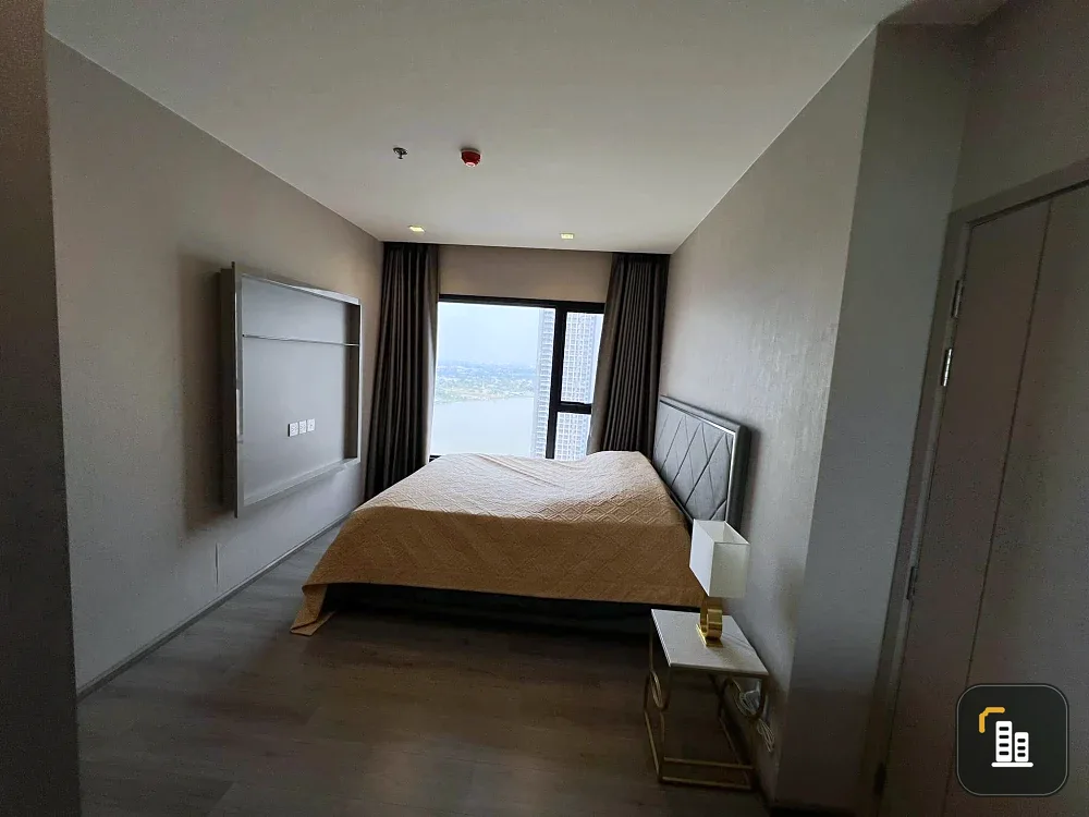 For rent: The Politan Rive, large and comfortable unit on the 29th floor with river view. Fully furnished with appliances; just bring your personal be