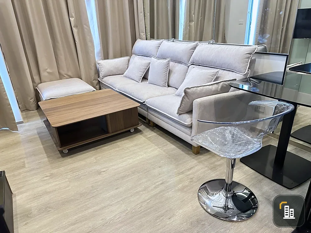 Selling rent Origin Plug & Play Ramintra Duo room, 1.5 floor, pets allowed, 4.2 meter high ceiling. Book now, don't hesitate!