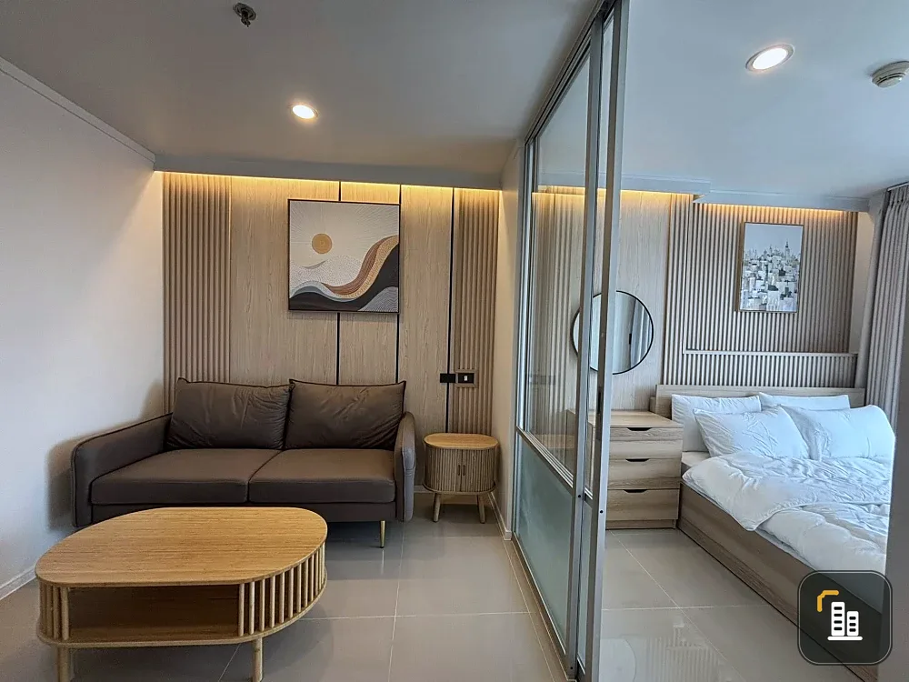 For sale: Lumpini Ville Naklua - Wongamat, Building A, 10th floor. Fully furnished with built-in furniture. Book now!