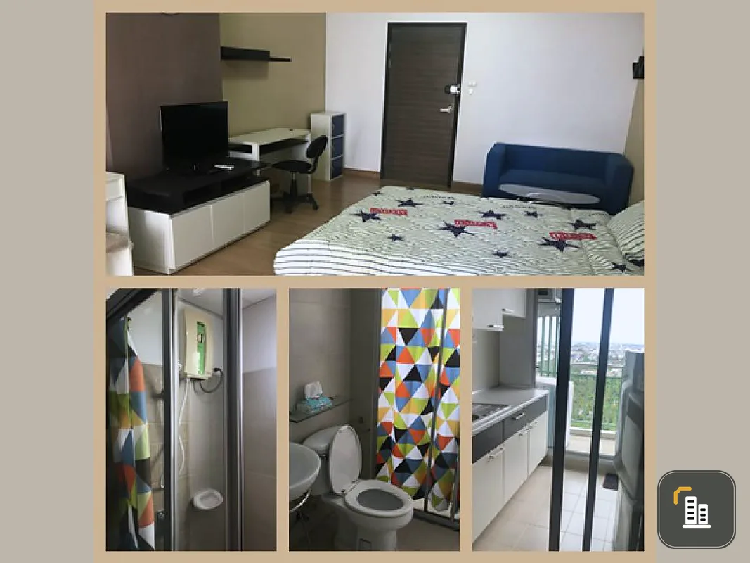 Sell/rent Supalai Park Ratchaphruek-Phetkasem Studio for sale, high floor, 33 sqm.
