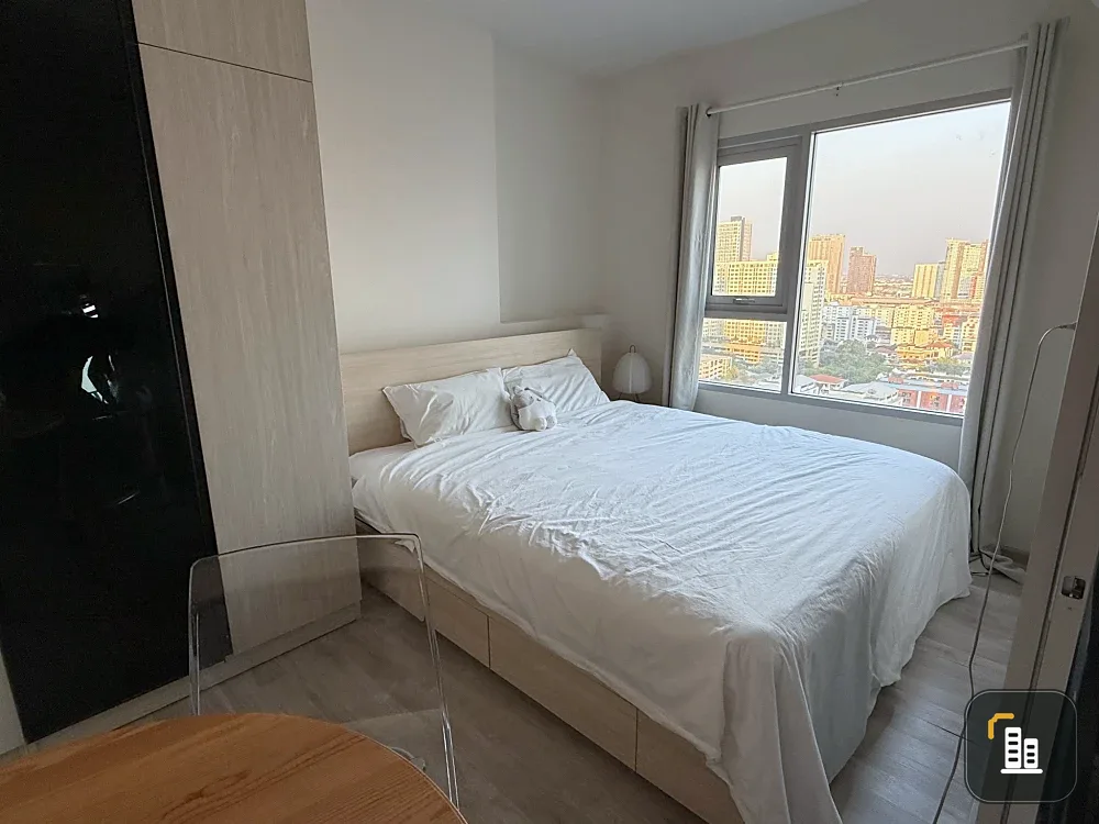 For Rent | Niche Mono Ramkhamhaeng, ready-to-move-in unit with complete amenities. Book now before you miss this opportunity!