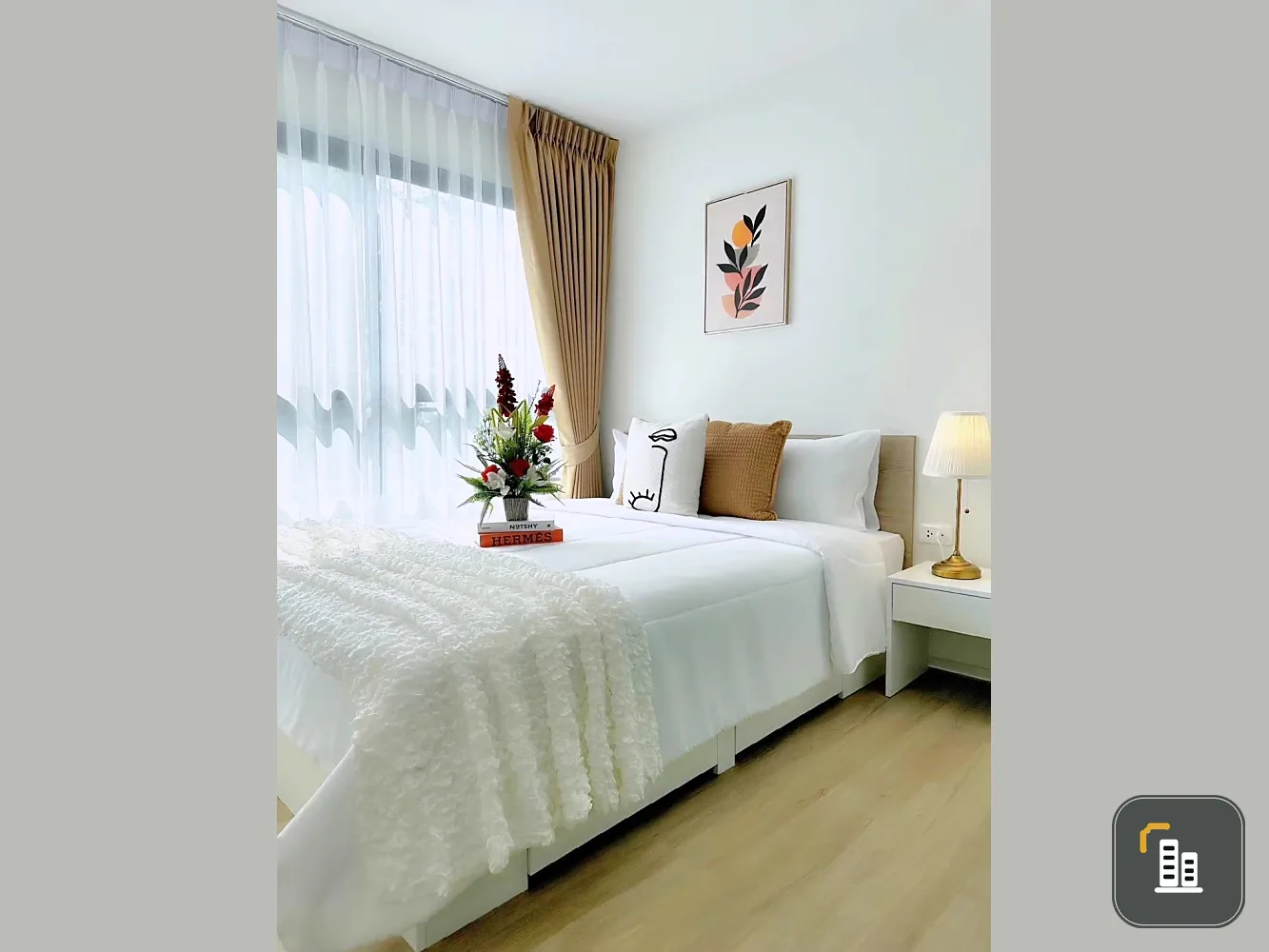Selling i Condo Active Phatthanakan, 4th floor unit, fully furnished with appliances. Don't miss out!