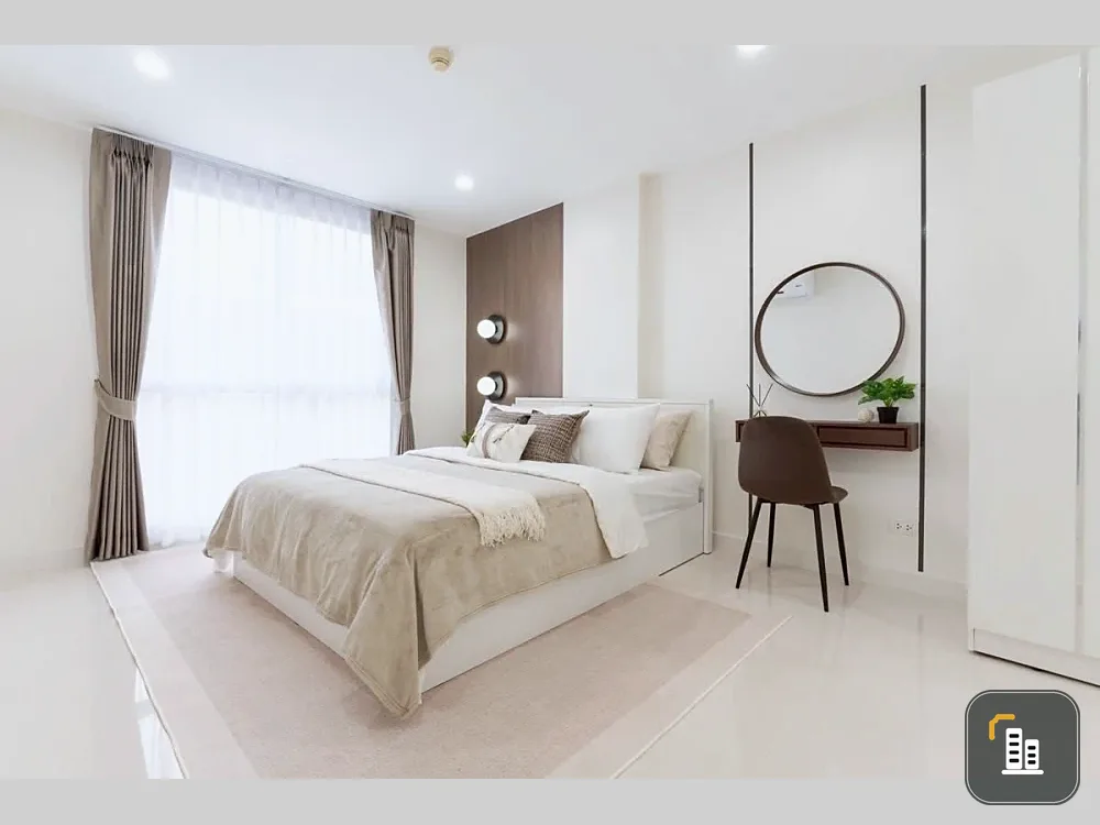 Selling THE NICHE ID Ladprao 130. Large corner unit, beautifully decorated and ready to move in. This is a must-book!