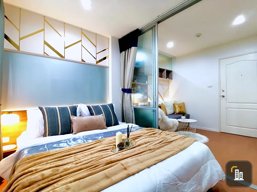 Selling 2 comfortable condo units at Lumpini Condotown Nida-Serithai. Low floors, complete amenities. Book now!