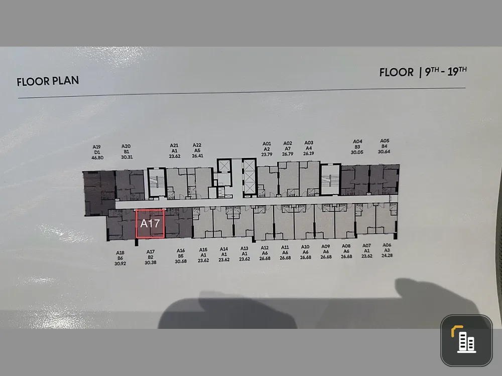 Selling down payment for COBE Kaset Sripatum, 11th floor unit. Great location, convenient transportation, amazing facilities. Book now!