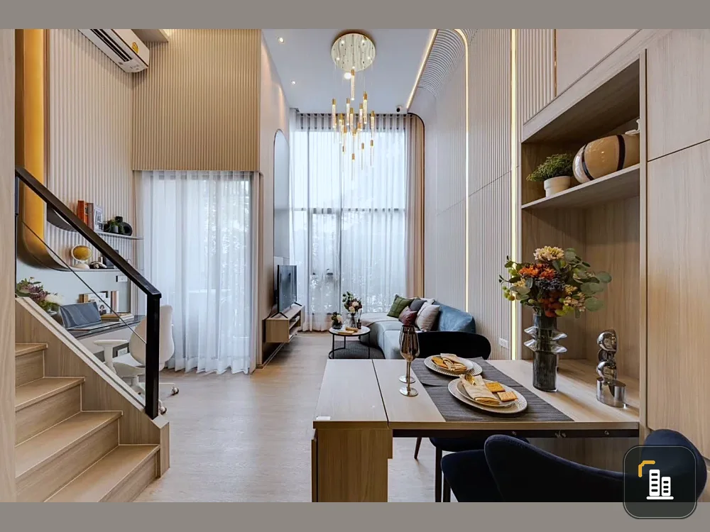 Selling down payment for Origin Place Phetkasem, 12th floor, Duplex unit. Great project. Book now!