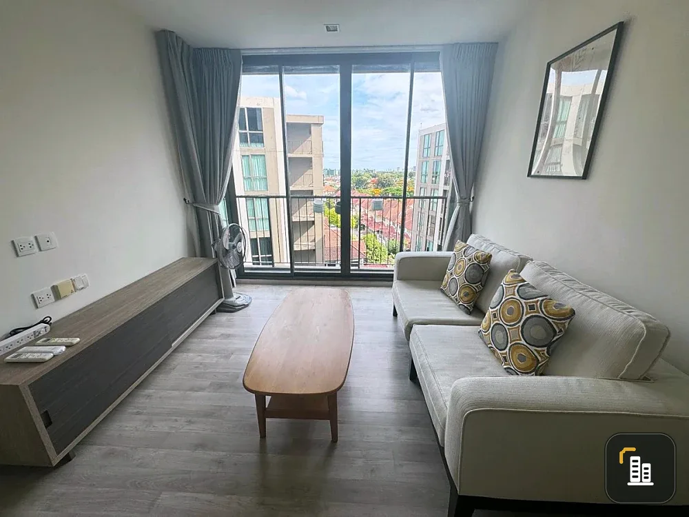 Chambers Cher Ratchada-Ramintra for rent, 7th floor. Nice, fully furnished unit. Book now!
