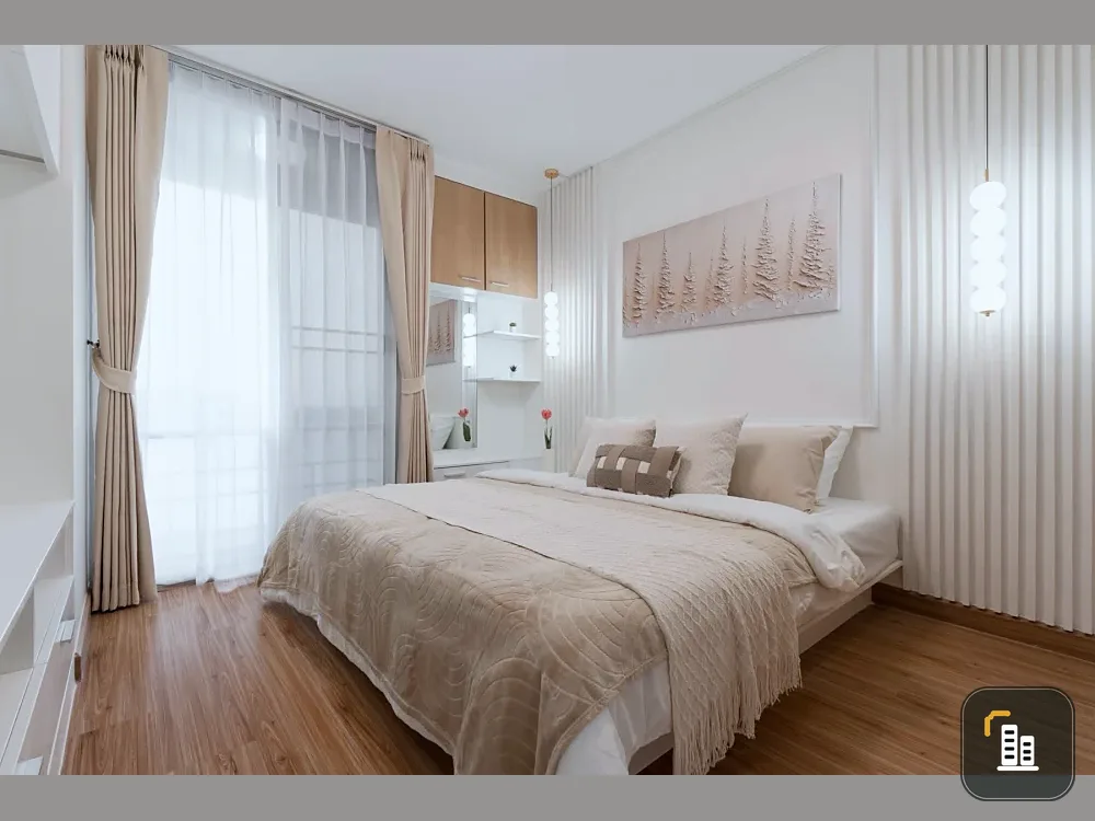 Selling The IRIS Rama 9-Srinakarin, 6th floor, Building F. Beautifully decorated, very livable, fully furnished. Book now!