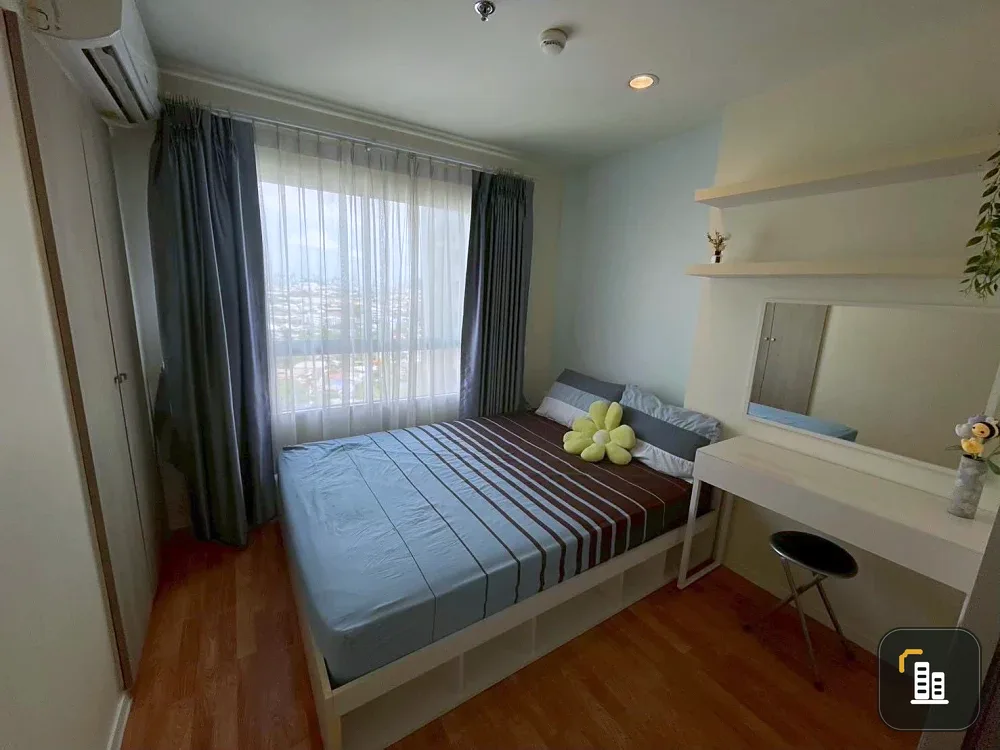 Selling Lumpini Ville Nakhon In Riverview, corner unit, less crowded, beautiful city view, fully furnished. Book now!