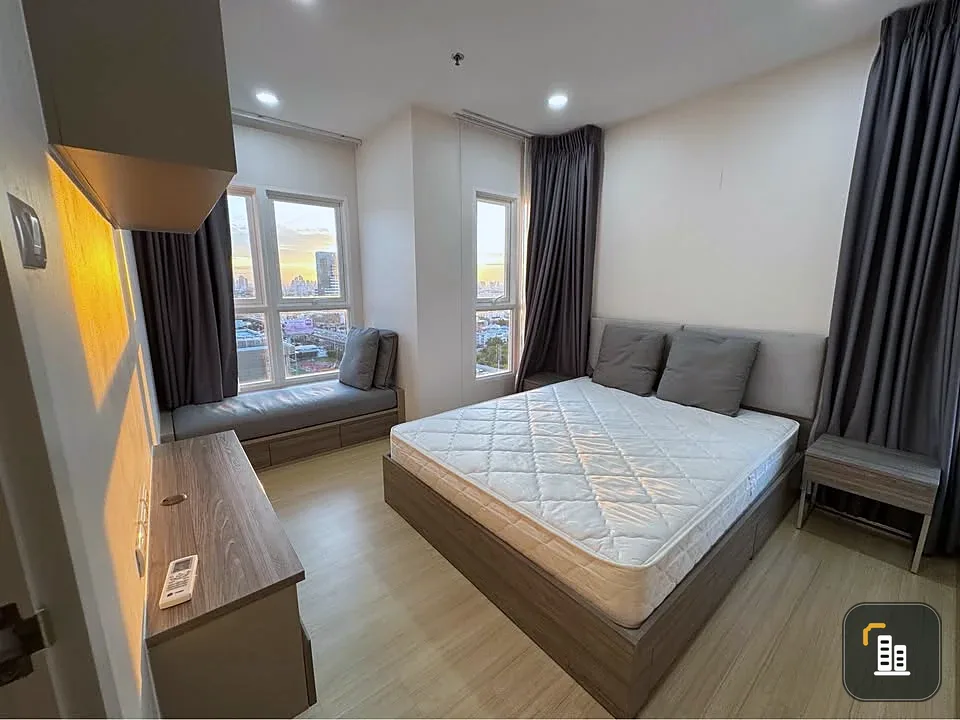 For rent: Supalai Veranda Ramkhamhaeng, large and comfortable room on the 17th floor with great views. Convenient and fully equipped. Book now!