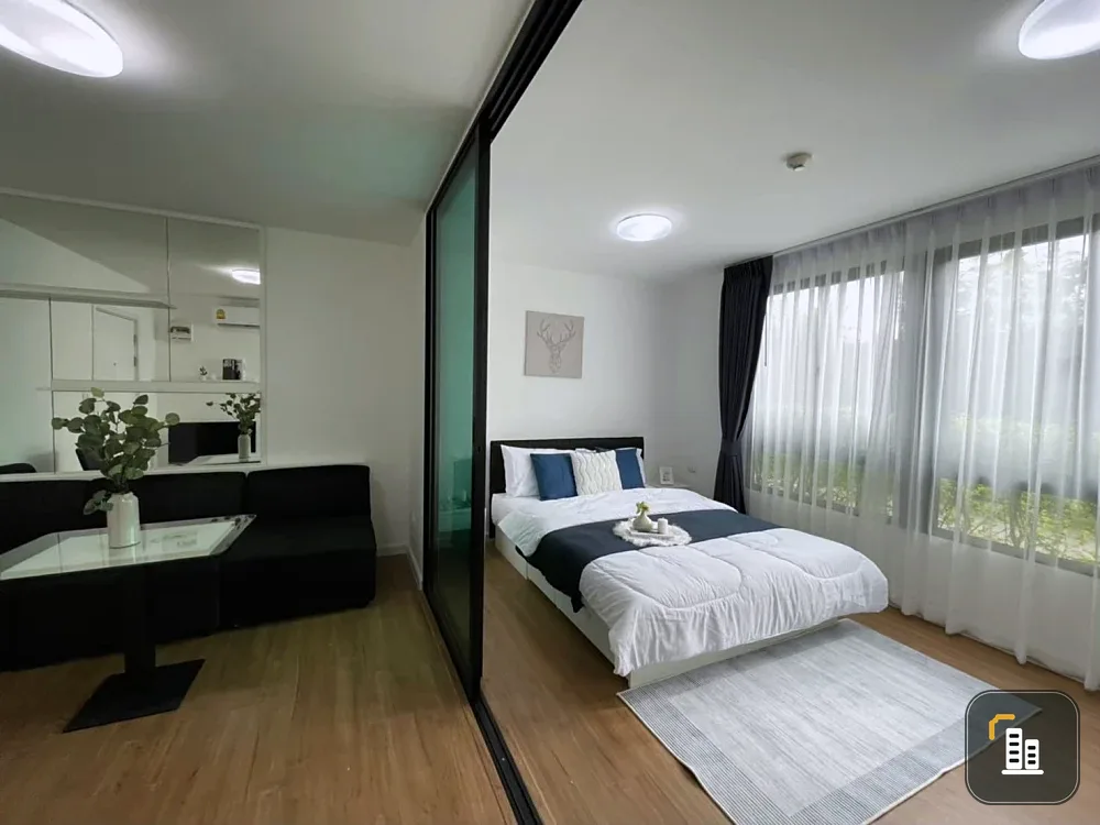 Condo for rent, i Condo Salaya. Nice room, fully furnished, 1st floor, easy access. Book now!