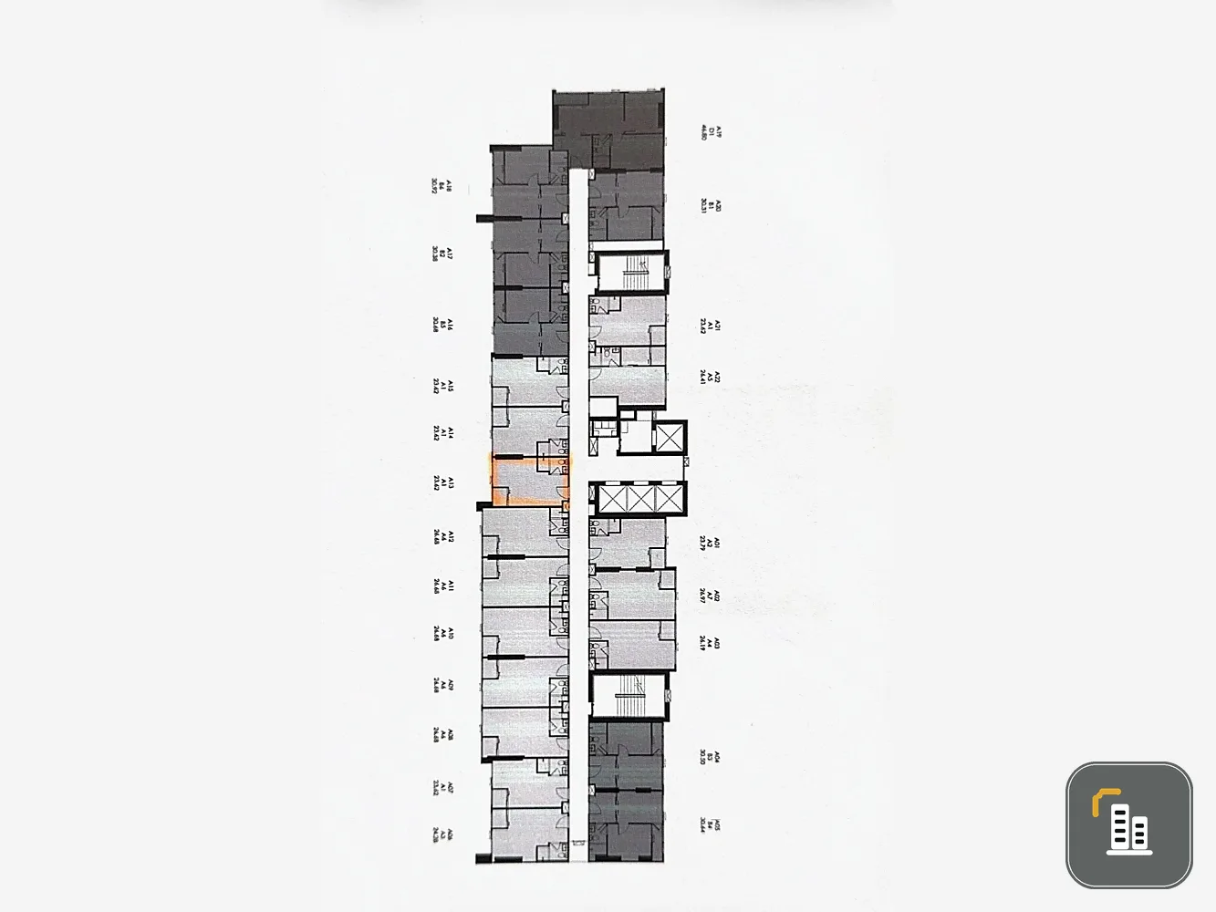 Selling a COBE KASET SRIPATUM condo, 12th floor, unit 12A, 23.62 sq.m. The room is very clean and comfortable. Don't miss this opportunity!