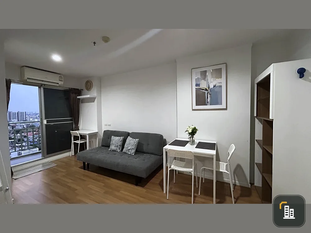 Selling Lumpini Place Borom Ratchachonni–Pinklao, 1 bedroom, 1 bathroom, fully furnished, beautiful view. Don't miss out!