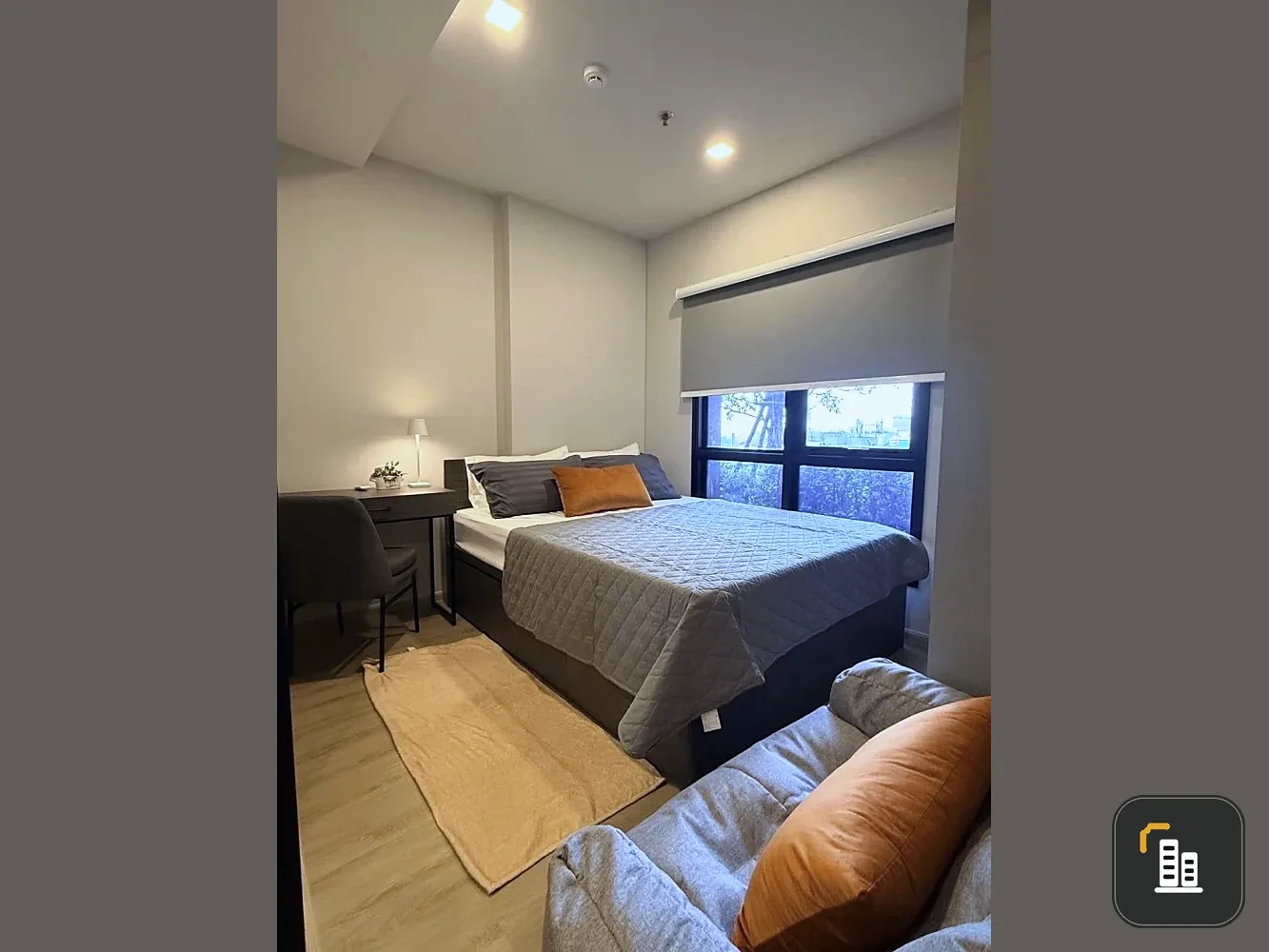 For rent: Metris District Ladprao, 8th floor (next to the garden), good ventilation, pets allowed. A must-have for animal lovers!