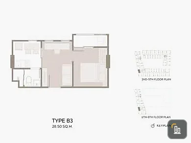 Selling down payment for Aspire Itsaraphap Station, 2nd floor, spacious unit (7.7 meters frontage), near the fitness center. Book now before it's too