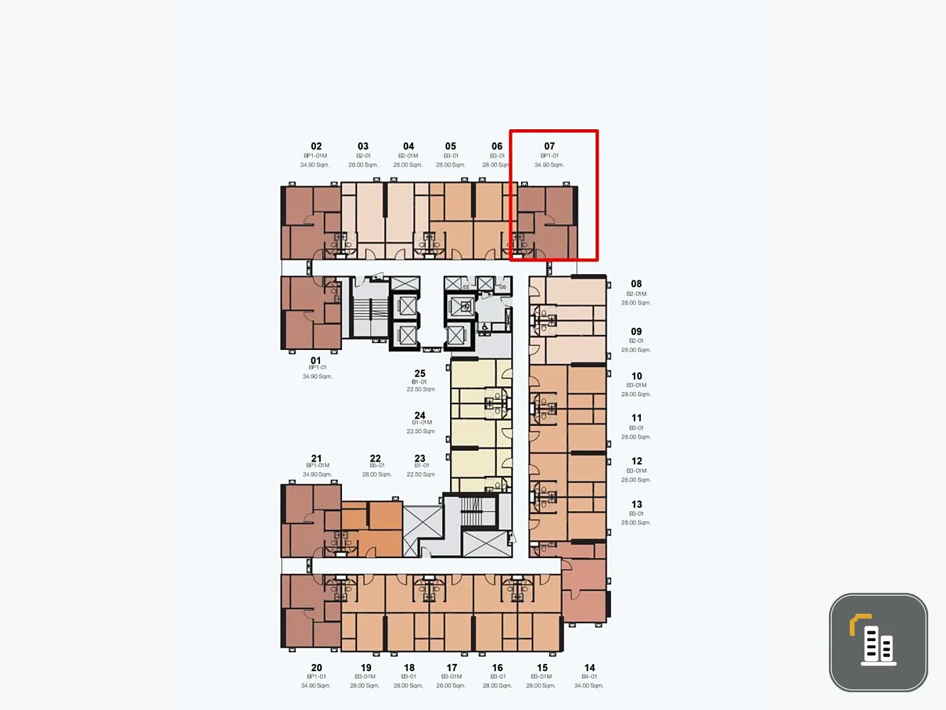 Selling Origin Play Bangkhunnon Triple Station unit, high floor, good ventilation, very livable. Book now!