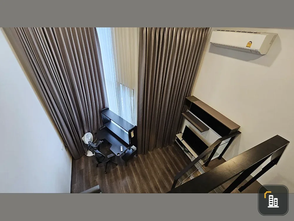 For sale or rent: Knightsbridge Space Ratchayothin. Fully furnished with appliances, ready to move in immediately.