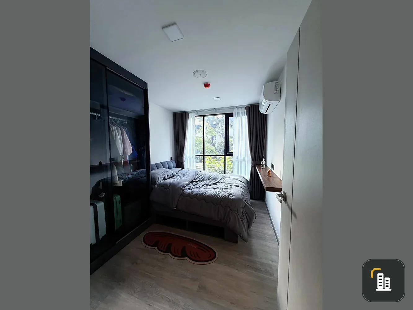 Apartment for rent at Atmoz Palacio Ladprao Wanghin. Ready to move in, fully furnished. Book now, don't miss out!