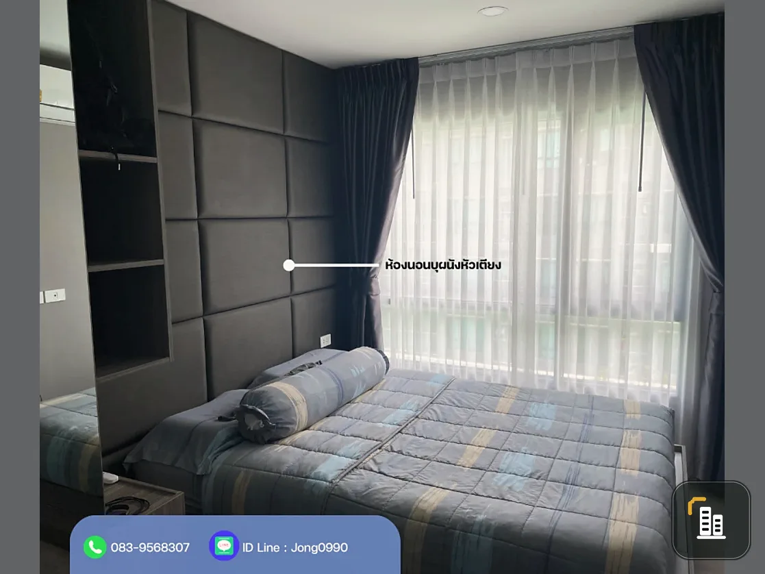 Selling THE ORIGIN Sukhumvit 105, 6th floor. A lovely, fully furnished unit. Book now! Don't miss out!