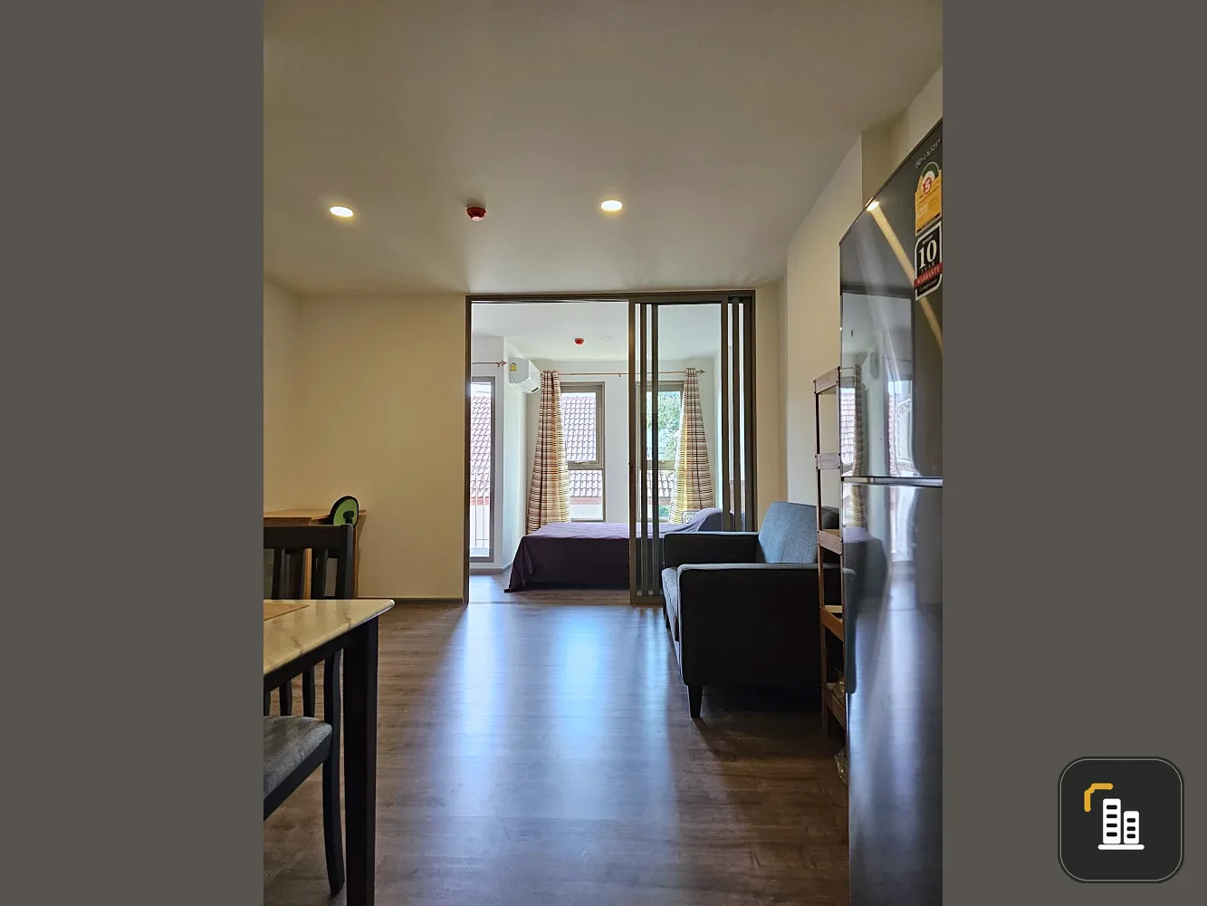 For rent: Aspire Pinklao-Arun Amarin, ready-to-move-in unit with complete furniture and appliances. Book now, don't miss out!