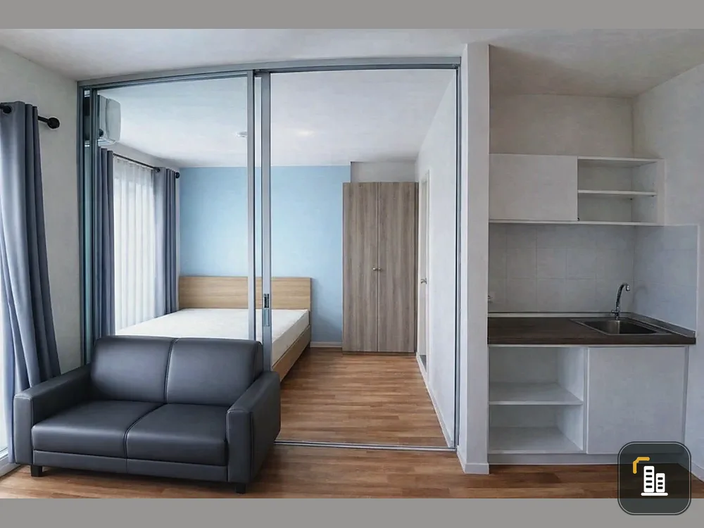 Urgent sale! Lumpini Ville Ratchaburana-Riverview condo, 2 separate rooms, affordable price. Own it now!