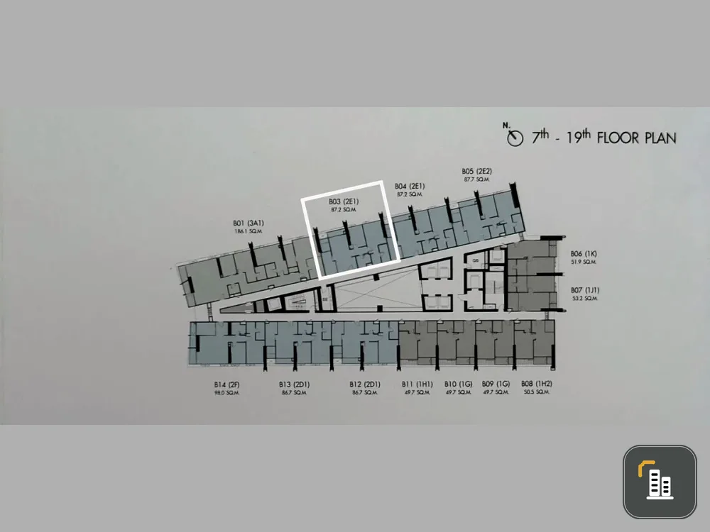 Selling a unit at Wan Vayla Na Chaopraya, 19th floor, the best view in the project. Book now! (Urgent!)